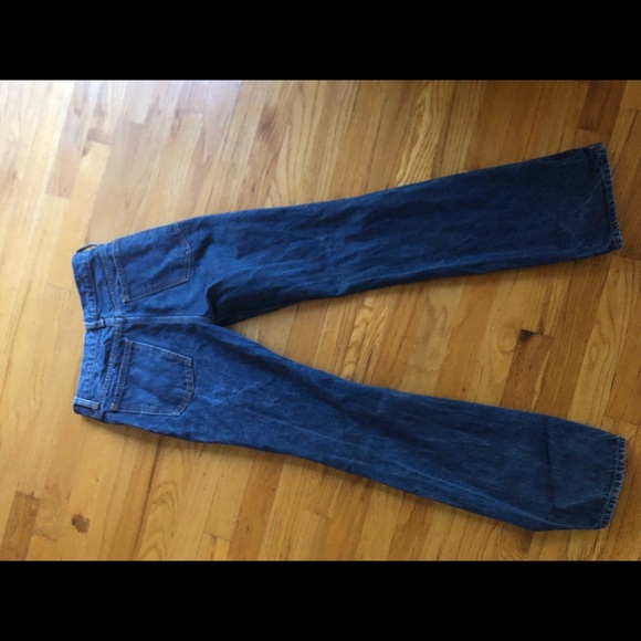 John Galt Brandy Melville dark wash flare jeans! - Picture 3 of 3